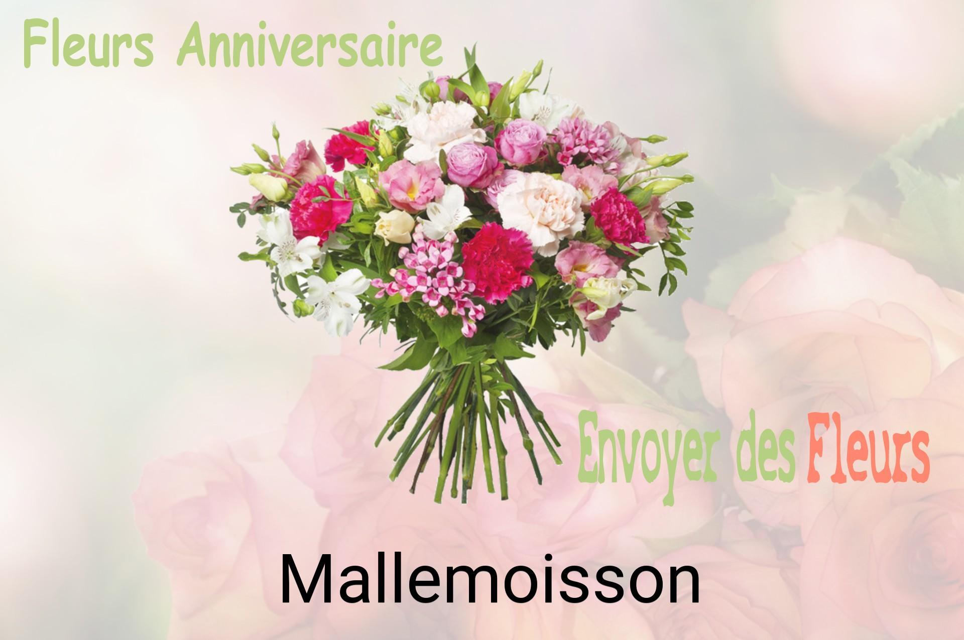 Bouquet de fleurs d’anniversaire livré à Mallemoisson